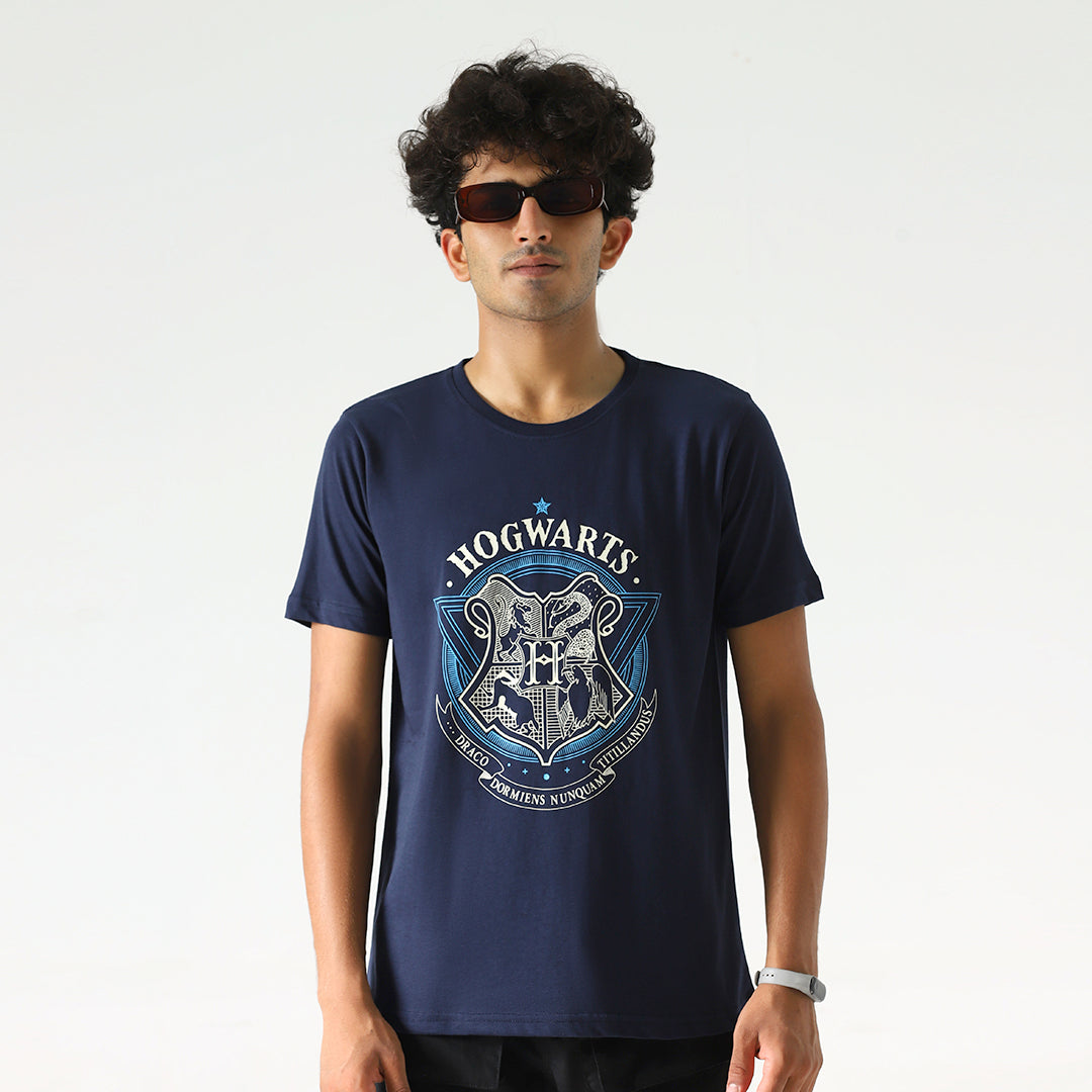 Blue Unisex Graphic Tee