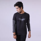 Black/Grey Hero Surtout Tee