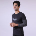 Black/Grey Hero Surtout Tee