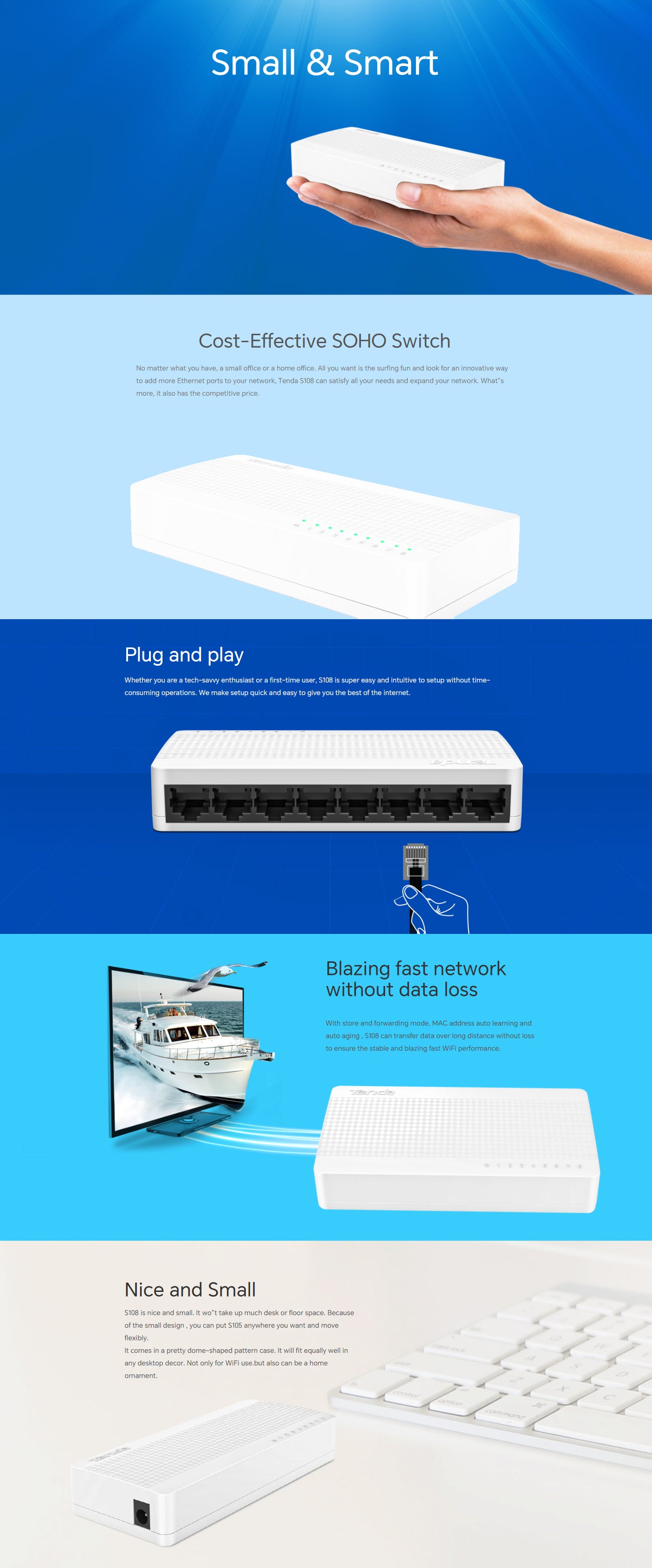 8-port Ethernet Switch