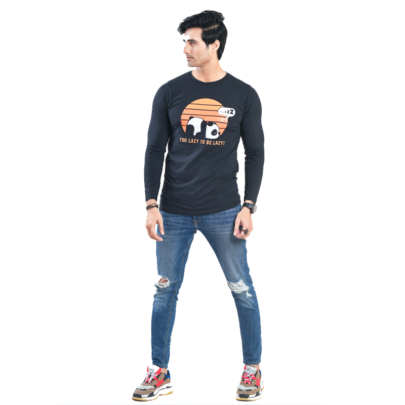 Lazy Black-Graphic Surout